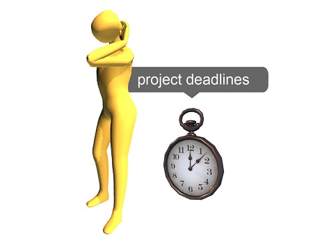 A ProReal avatar and clock
